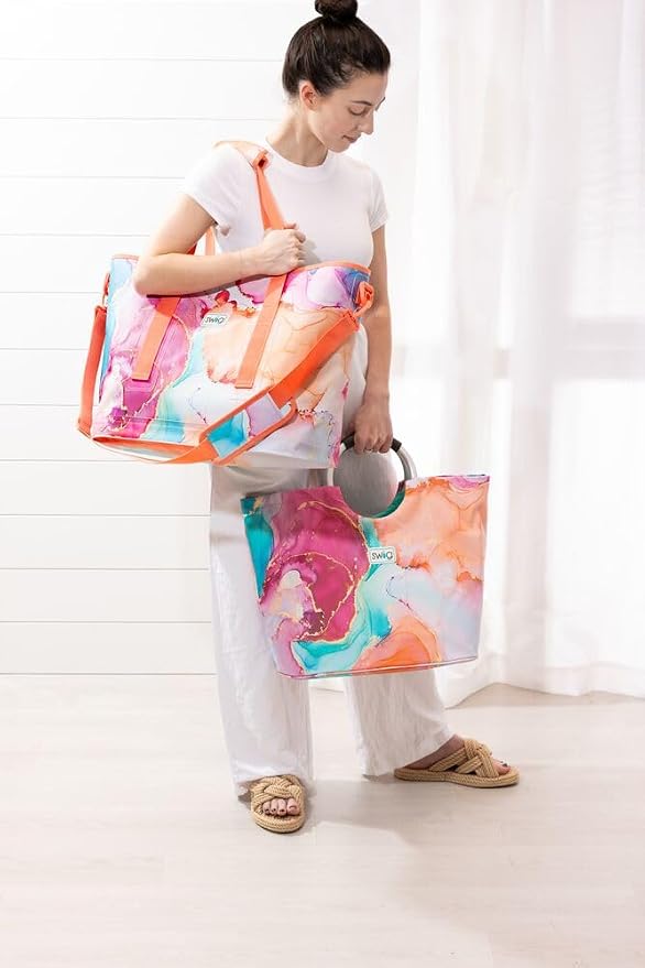 Swig Life Loopi Tote Bag, Lightweight, Waterproof Beach and Utility Bag - Image 7