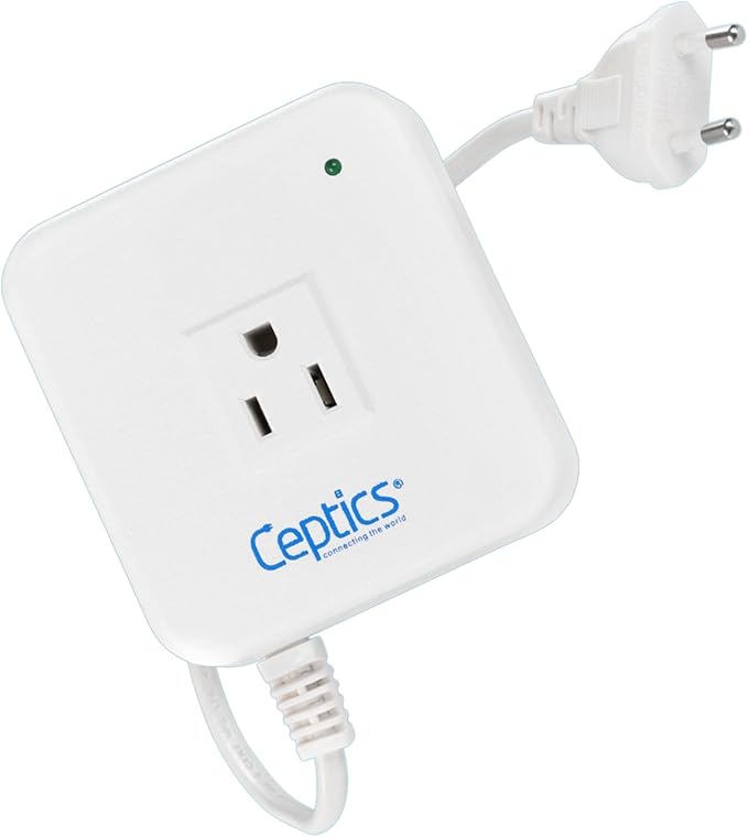 Ceptics 500 Watt Voltage Converter – Step Down 220v to 110v Converter by Ceptics