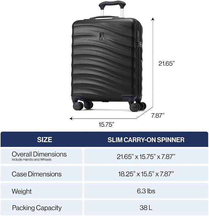 Travelpro Maxlite Air V2 Hardside Expandable Carry on Luggage, 8 Spinner Wheels - Image 6