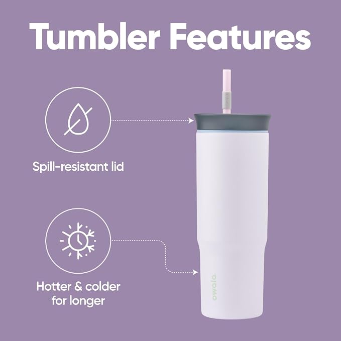 Owala Stainless Steel Triple Layer Insulated Travel Tumbler - Image 3