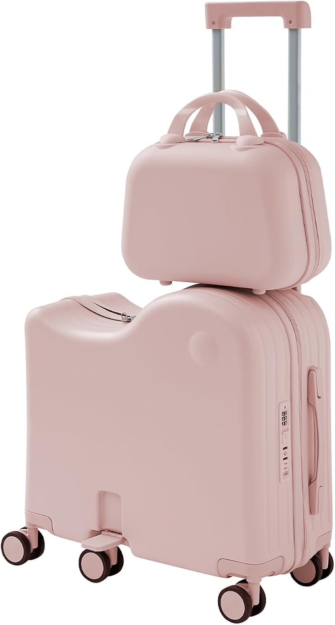 TABU Ride-on Luggage with Handbag by TABU