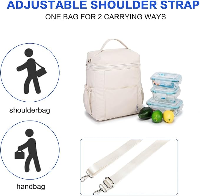 NOL Natural Organic Lifestyle Insulated Lunch Bags - Image 8