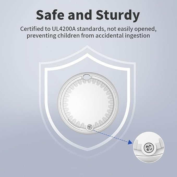 Smart Tag Tracker Works with Apple Find My, IP65 Waterproof and Replaceable - Image 2