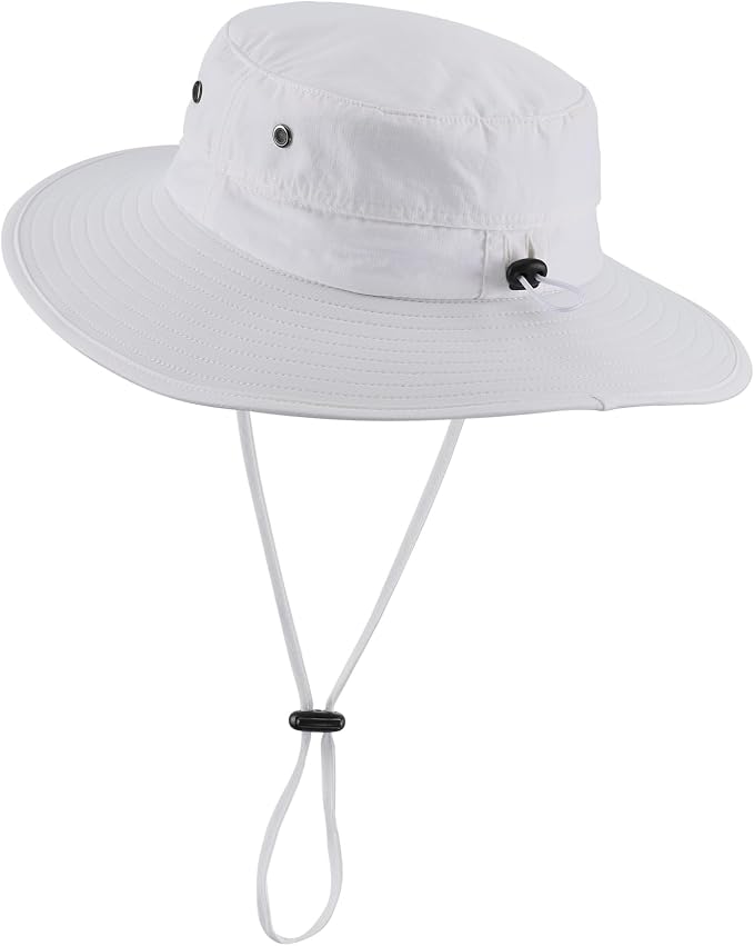 Home Prefer UPF50+ Mens Sun Hat Wide Brim Fishing Hat Sun Protection Beach - Image 4