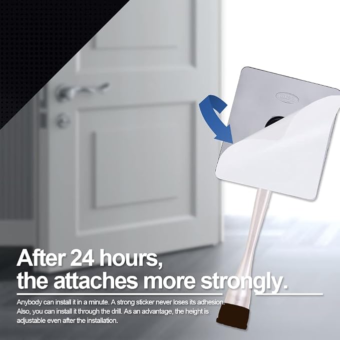 One-Touch Doorstop Adhesive Bracket - Image 10