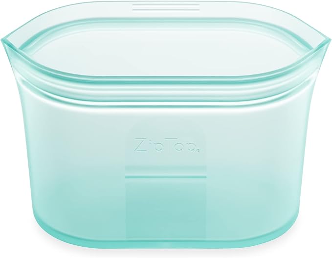 Zip Top Reusable Food Storage Bags | Small Dish | Silicone Meal Prep Container by ZipTop