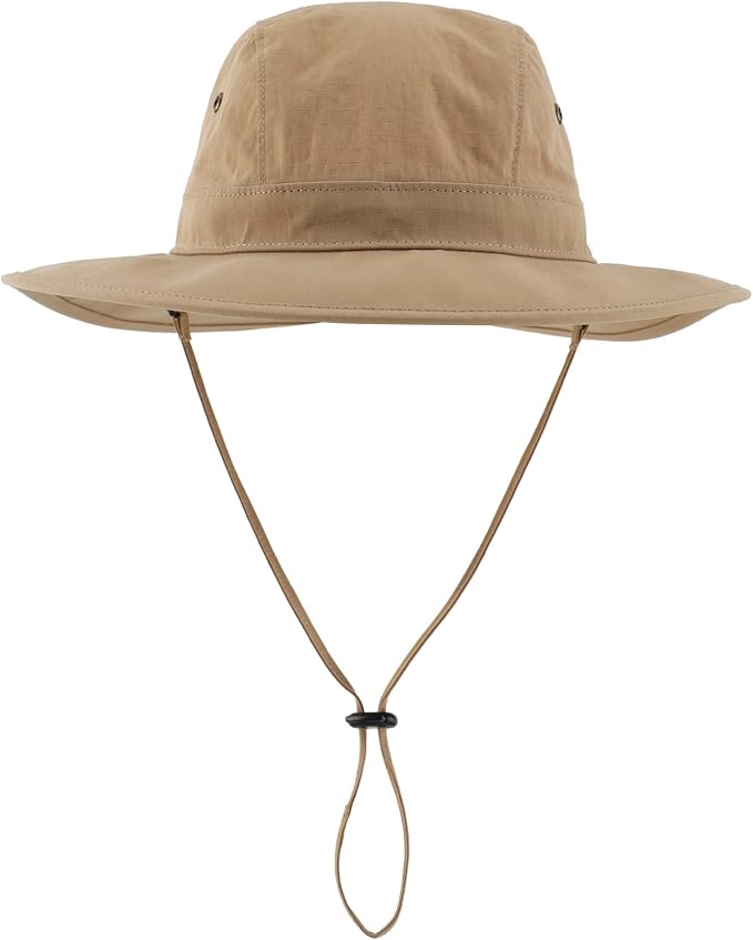 Home Prefer Summer UPF 50+ Men's Bucket Sun Hat Wide Brim Fishing Hat Safari Hat - Image 3