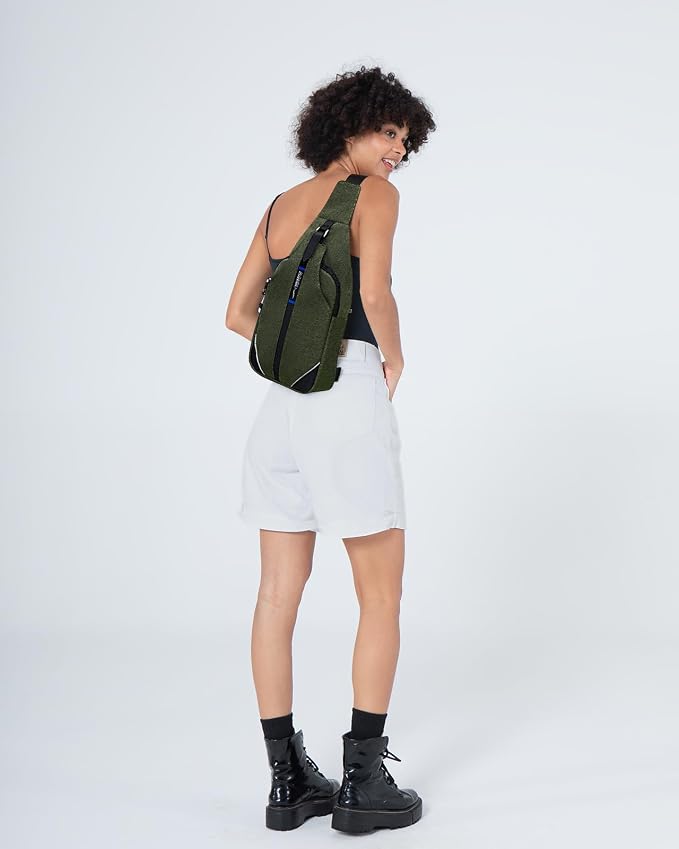WATERFLY Small Crossbody Sling Backpack Anti Theft Backpack - Image 6