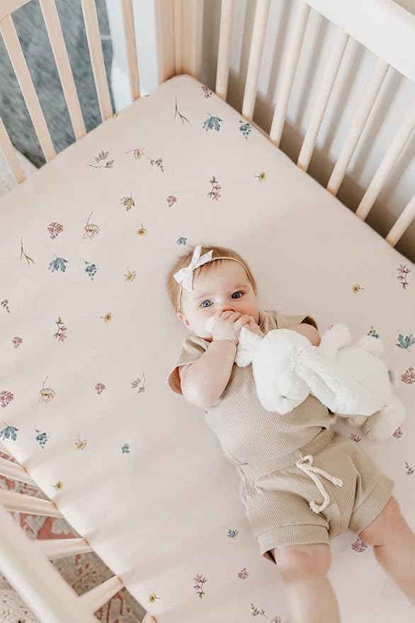 TotAha Premium Stretchy Crib Sheets-Hypoallergenic, Silky Comfort, Buttery Soft - Image 6