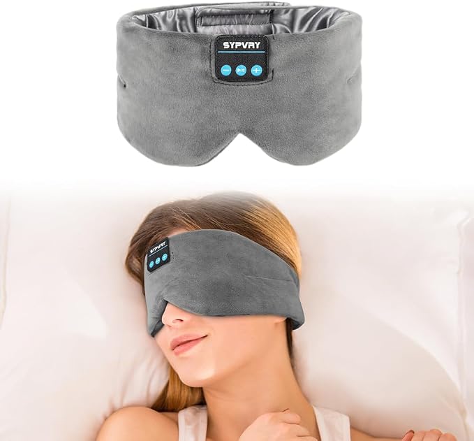 Sleep Eye Mask with Bluetooth Headphones, SYPVRY Wireless Headphones Bluetooth by SYPVRY