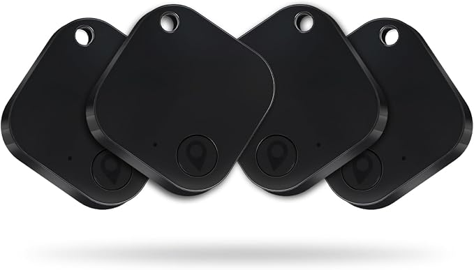 Bluetooth Tracker Smart Tag 4 Pack, Work by KZO