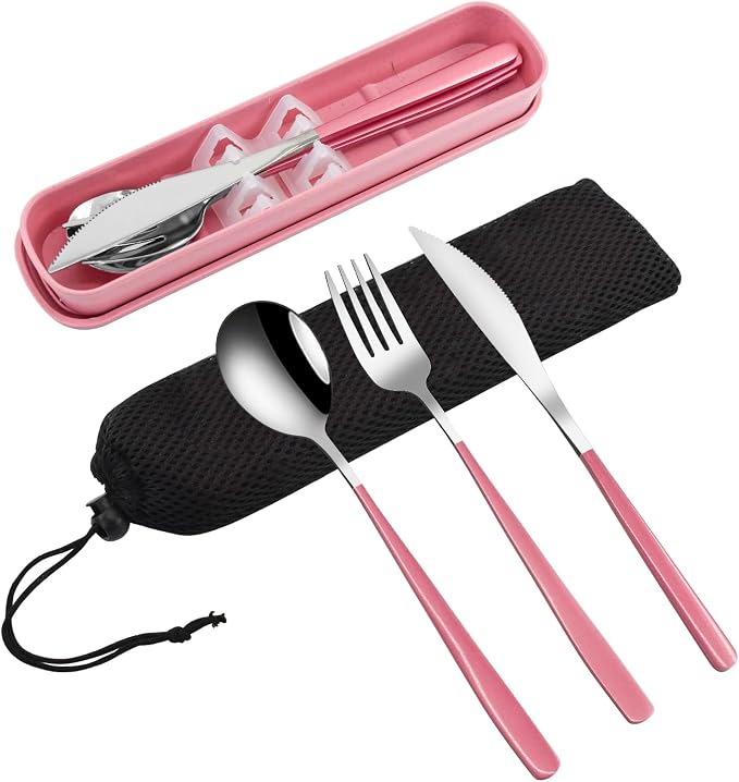 VANRA 3-Piece Portable Travel Utensils Set by VANRA