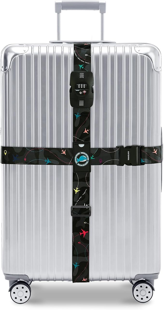 Travelkin Luggage Straps TSA Approved by MoreThanTravel
