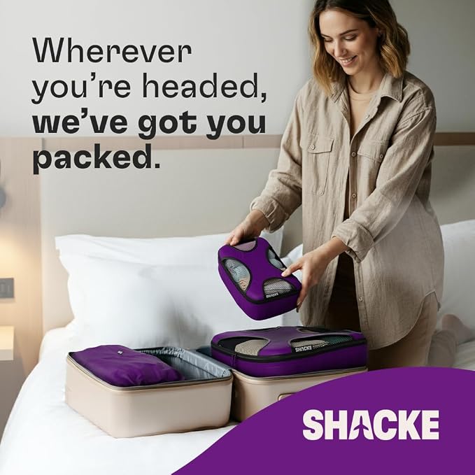 Shacke 6 Set Packing Cubes for Travel - Image 7