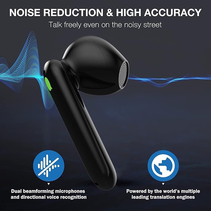 Timekettle WT2 Edge W3 Translator Device, Bidirection Simultaneous Translation - Image 4