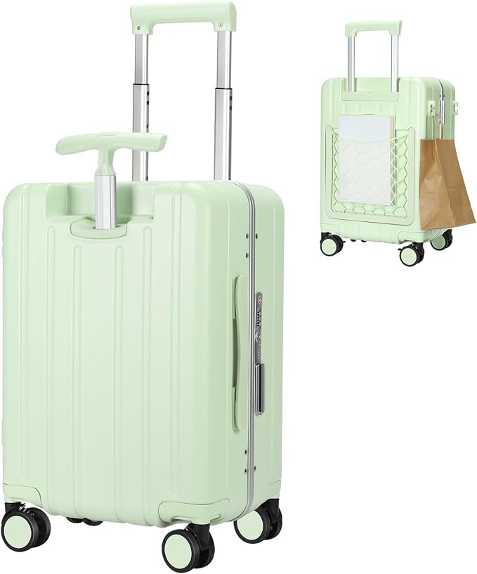 MRPLUM Carry On Luggage Double Handle Suitcase by MRPLUM