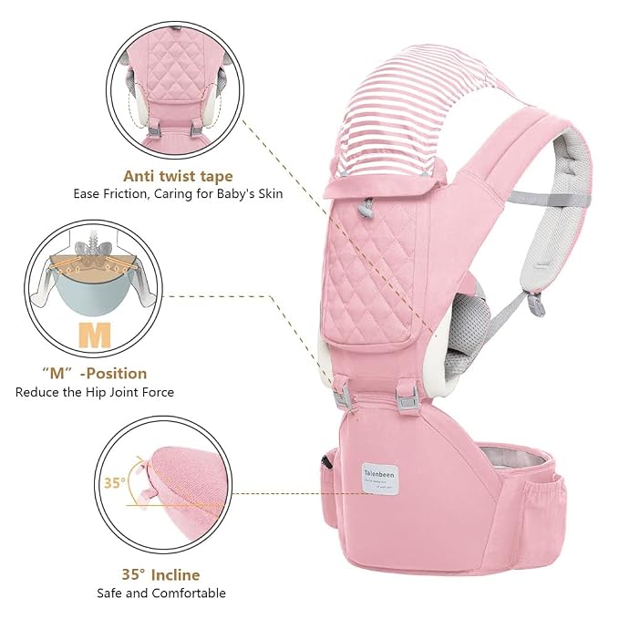 Baby Carrier Newborn to Toddler, 6-in-1 Baby Carrier - Image 3