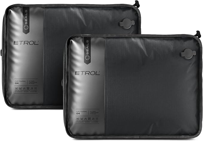 TPU Vacuum Bag for Travel, 70D Nylon Reusable Compression Bag by ETROL-US