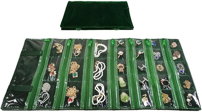 Travel Jewelry Roll Bag Portable Organizer Pouch - Image 4