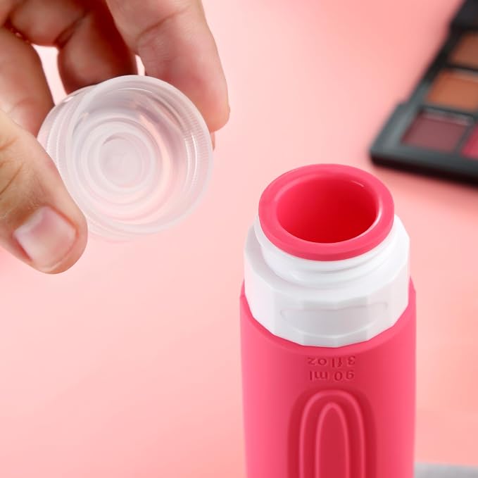 Travel Bottles for Toiletries, Tsa Approved 3oz Travel Size Containers BPA Free - Image 3