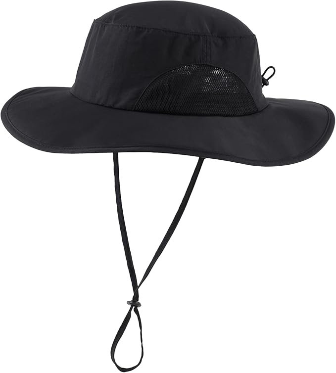 Home Prefer UPF50+ Mens Sun Hat Wide Brim Fishing Hat by HomePreferHatsCaps