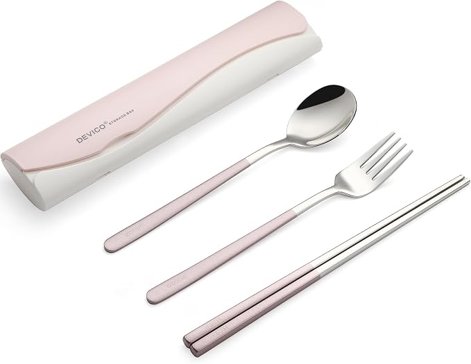 DEVICO Portable Travel Utensils by DEVICO