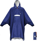 ANYOO Hooded Rain Poncho for Adults Waterproof Lightweight Rain Coat for Men by Anyoo