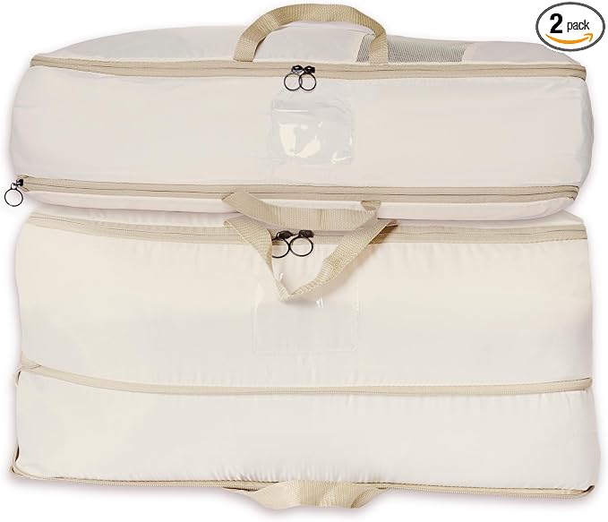 2-pack Comforter Storage Bag by HappiBox