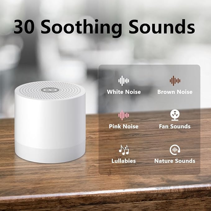Portable Baby Sound Machine Mini White Noise Machine - Image 2