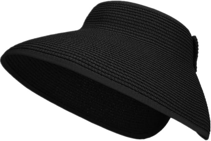 Womens Sun Visor Hat Straw Sun Visors by Unknown