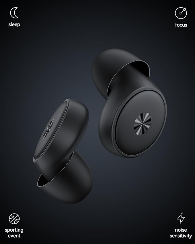 45dB Ear Plugs for Sleeping 0.1oz Ultra-Comfy Noise Cancelling Ear Plugs for - Image 4