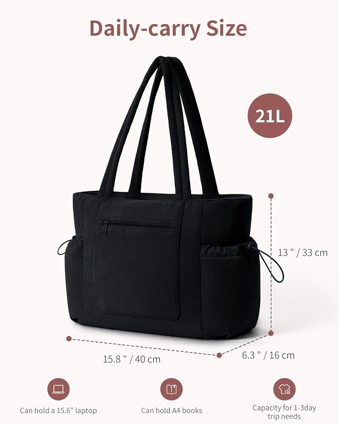ECOHUB Tote Bag for Women, Work Tote Bags - Image 6