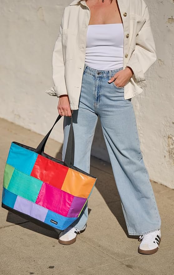 Rareform Large Zippered Blake Tote Bag | One-of-a-Kind, Water-Resistant - Image 7