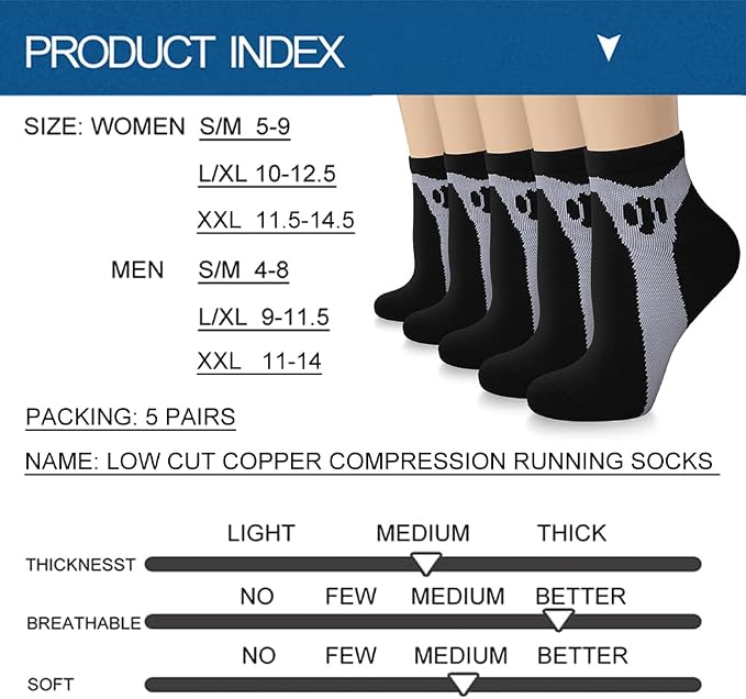 Iseasoo Copper Compression Socks - Image 6