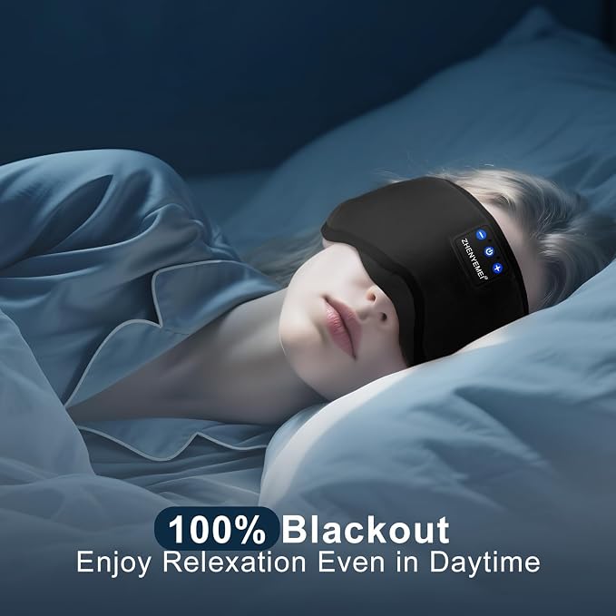 Deep Sleep Mask with Bluetooth 5.4 Headphones - Image 5