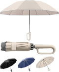 Portable Travel Umbrella, and windproof, reverse folding umbrella by Unknown