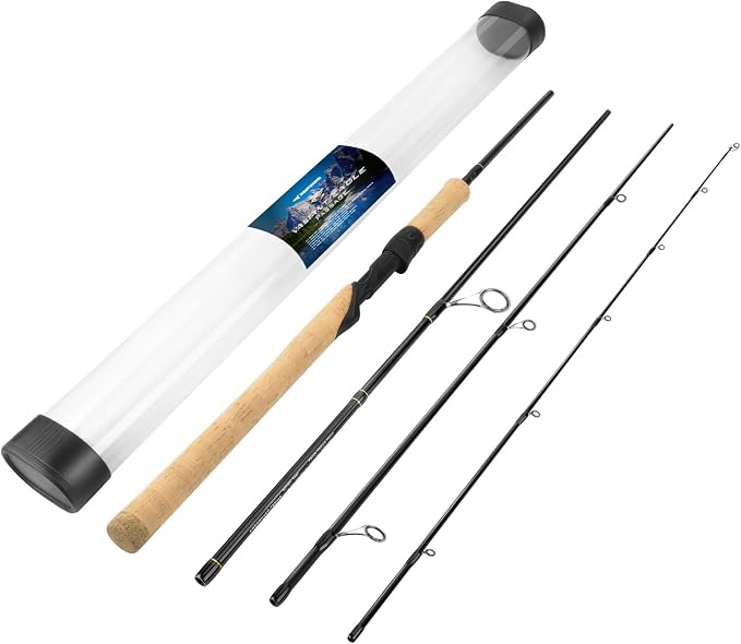 KastKing Valiant Eagle Passage Travel Fishing Rods, 4 & 6 Pc Pack Rods - Image 9