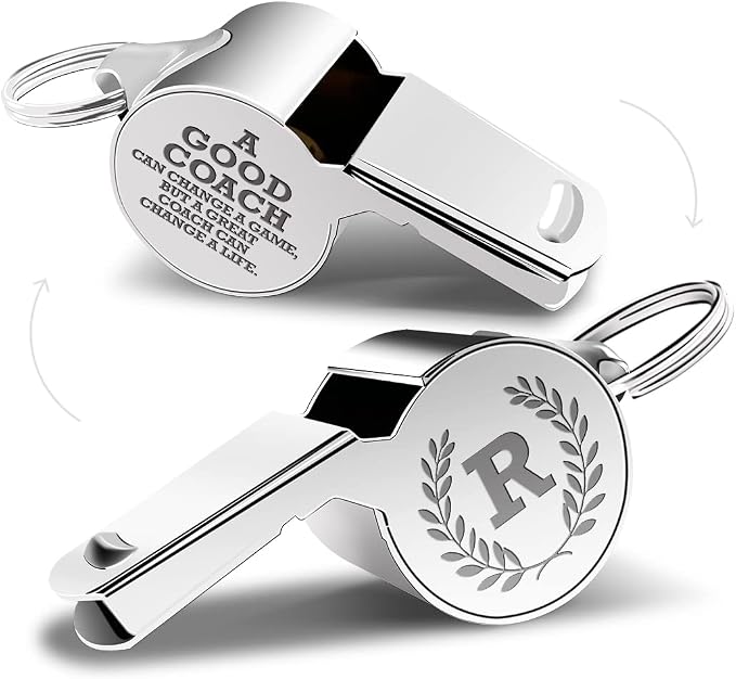 Letters Coach Gifts, Whistle for Coaches, Whistle Emergency, Thank You Coach - Image 2