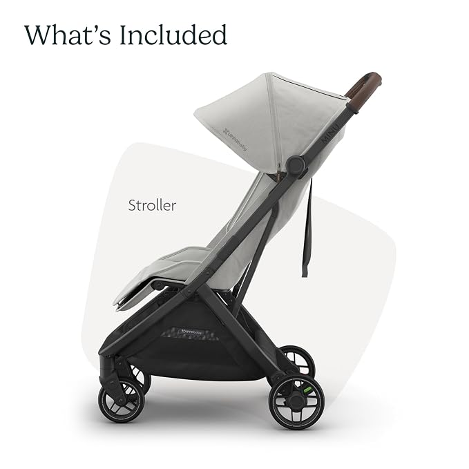 UPPAbaby Minu V3 Travel Stroller | Lightweight + Compact Design | One-Hand Fold - Image 2