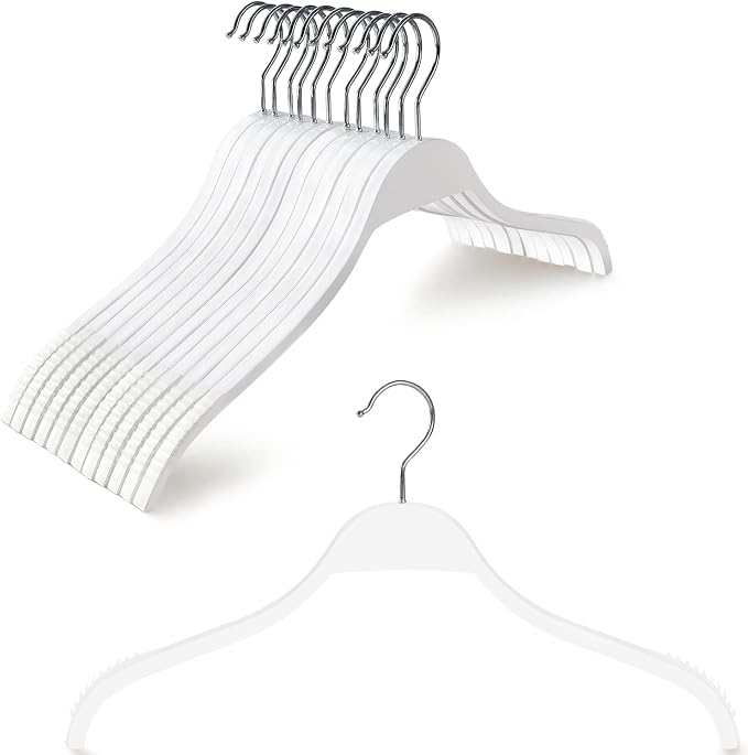 TOPIA HANGER Slim Wooden Hangers by TOPIAHANGER
