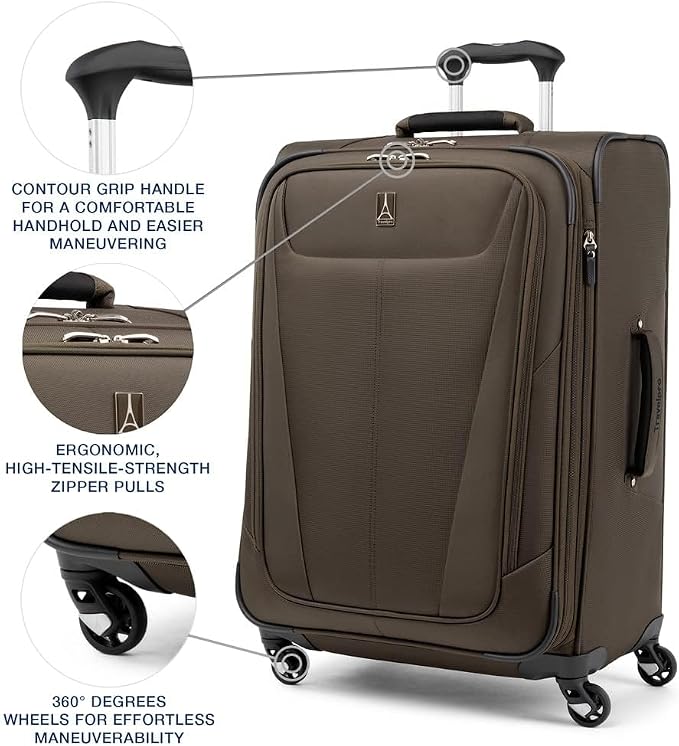 Travelpro Maxlite 5 Softside Expandable Checked Luggage - Image 2