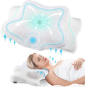 DONAMA Cervical Pillow for Neck and Shoulder, Contour Memory Foam Pillow by DONAMA