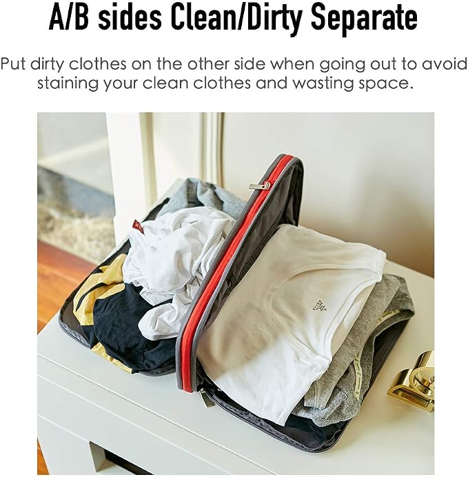 Bee Nesting Waterproof Compression Packing Cubes, Travel Packing organizers - Image 7