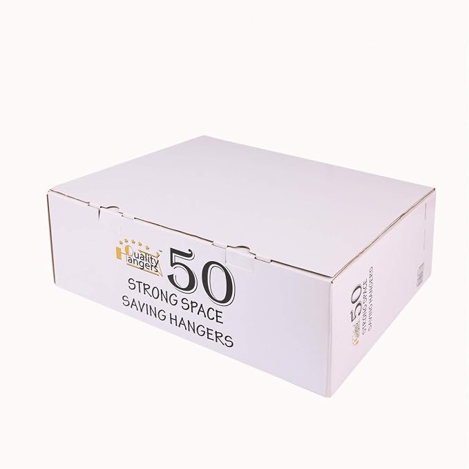 Quality Hangers Clothes Set 50 Pack - Image 8