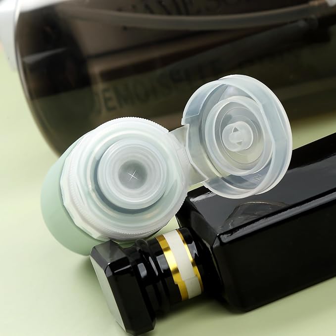 Travel Bottles for Toiletries, Tsa Approved 2oz Travel size Bottles, BPA Free - Image 2