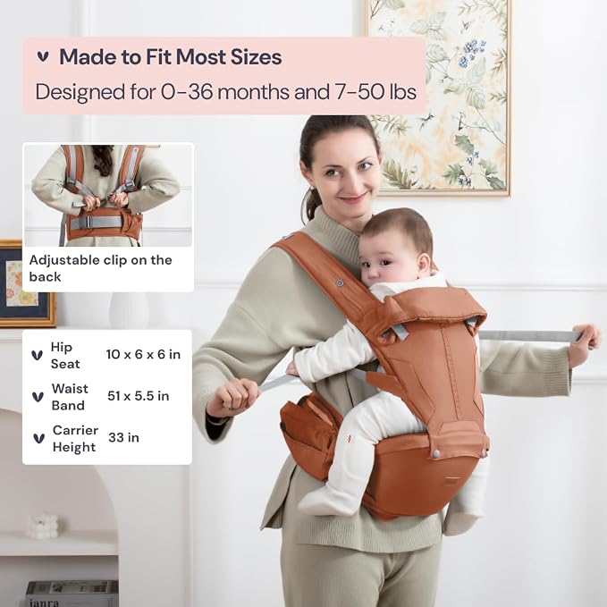 BabbleRoo Grow Carrier – 6-in-1 Baby Carrier - Image 6