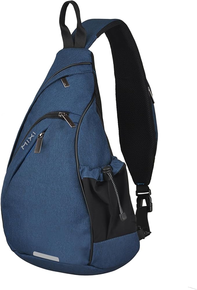 mixi Sling Bag Men Backpack Unisex One Shoulder Bag Hiking Travel Backpack by MIXI