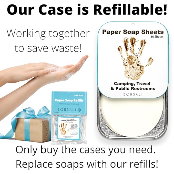 BORSALI Paper Soap Sheets - Image 2