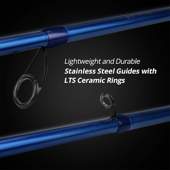 KastKing Compass Telescopic Fishing Rods and Combo, Sensitive Graphite - Image 5