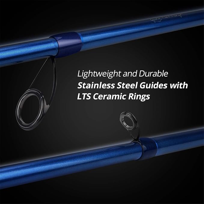 KastKing Compass Telescopic Fishing Rods and Combo, Sensitive Graphite - Image 5